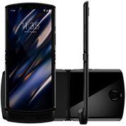 Smartphone Motorola Razr 128GB 4G Snapdragon 710 6GB RAM Android 9 Tela 6,2" Câmera 16MP + Selfie 5MP Black