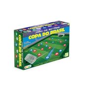 JOGO DE BOTAO BRASILEIRAO COPA DO BRASIL 2 TIMES COMPLETOS TRAVES E BOLA BRINQUEDO DIVERTIDO