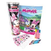 Livro Disney - Tubo Histórias e Livro Para Colorir Minnie