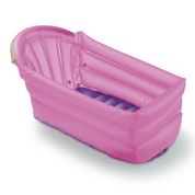 Banheira Inflável Bath Buddy Rosa Multikids Baby - BB206