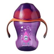 Copo de Treinamento com Bico Macio Sippee 1 und 8OZ/230ml Roxo Tommee Tippee - TT023