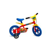 Bicicleta 12" Bandeirante Power Game Colorido