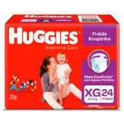 Fralda Huggies Roupinha Supreme Care XG - 24 Unidades