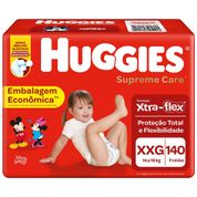 Fralda Huggies Supreme Care Ultra XXG 140 Unidades