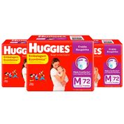 Fralda Huggies Roupinha Supreme Care M - 216 Unidades