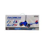 Azul Best Race Patinete 3 Rodas Com Led - BBR TOYS R2954