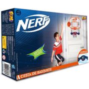 Cesta De Basquete Com Contador Eletrônico Nerf - Fun F0056-