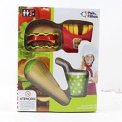 Kit Lanchinho Hamburguer Com Sorvete - Pais e Filhos 4036.1