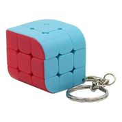 Chaveiro de Cubo Mágico 3X3CM - MC Brasil JHT851