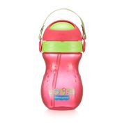 Copo com Canudo Playful Ballet 360 ml 12+M Rosa Fisher Price - BB1019