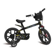 Bicicleta ARO 14 Batman Bandeirante - 3121 Preto