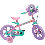 Bicicleta ARO 14 Patrulha Canina Bandeirante - 3285 Rosa