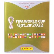 Álbum Capa Dura (Dourado) - Copa Do Mundo 2022 - FIFA WORLD CUP QATAR 2022