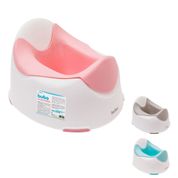 TRONINHO INFANTIL SANITÁRIO PINICO PRIVADINHA BEBE ANTIDERRAPANTE COM RECIPIENTE REMOVÍVEL BUBA Cor:Rosa