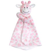 NANINHA PANINHO INFANTIL BUBA BEBÊ PELÚCIA SONINHO ANTIALÉRGICA GIRAFINHA Cor:Rosa