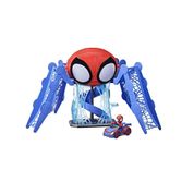 Spidey And His Amazing Friends Playset Figura E Veículo Ara