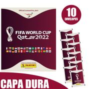 Kit Álbum CAPA DURA + 10 Envelopes Figurinhas Copa do Mundo - Panini