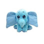 Elefante de Pelúcia 20 cm Azul