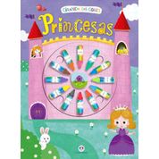 LIVRO PRINCESAS COM GIZ DE CERA