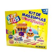 Kit de Massinha de Modelar Confeitaria 500g Acrilex