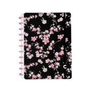 Caderno inteligente A5 Butterfly Pequeno Gocase Rose Black