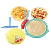 Brincadeira de Casinha - Delícias Gastronômicas - Kit Para Brincar de Fazer Crepe - Fanfun