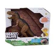 Poderoso Tirano T-Rex Controle Remoto Beast Alive - Candide