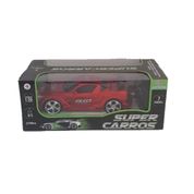 Vermelho Fasst Super Carros Controle Remoto - Polibrinq 2206