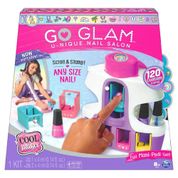 Brinquedo De Decorar E Pintar Unha Menina Go Glam Nail Salon