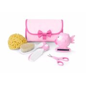 Conjunto de Higiene Meu Primeiro Beauty Set Chicco Rosa