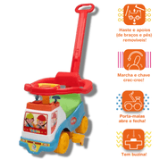 TOTOKA PLUS AZUL BEBÊ INFANTIL CARRINHO MOTOCA QUADRICICLO