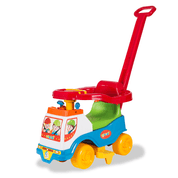 Totoka  Bebê Infantil Carrinho Motoca Velotrol com Empurrador Cardoso Toys