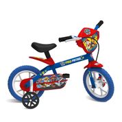 Bicicleta 12" Bandeirante Patrulha Canina Azul,Vermelho