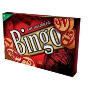 Jogo Bingo De Madeira - Pais e Filhos 2806