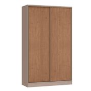 Guarda Roupa Modulado Requinte com 2 Portas de Correr - Duna Line/Macadâmia