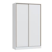 Guarda Roupa Modulado Requinte com 2 Portas de Correr - Branco Line