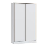 Guarda Roupa Modulado Requinte com 2 Portas de Correr - Branco Line