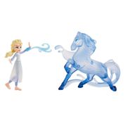 Mini Boneca Elsa e Nokk Frozen 2 - Hasbro E5504-E6857