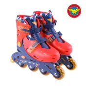 Patins Inline Mulher Maravilha Ajustável