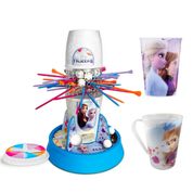 Jogo Frozen Tira Varetas Elka Edição Especial com Caneca e Copo