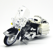 Miniatura Moto Harley Davidson FLH Electra Glide 1968 1/18