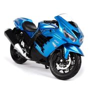 Miniatura Moto Kawasaki Ninja ZX 14 R 1/18 Azul