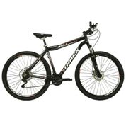 Bicicleta Aro 29 Track e Bikes TKS-29 com 21 Marchas, Suspensão Dianteira, Freio a Disco e Câmbio Shimano