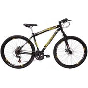 Bicicleta Aro 29 Track e Bikes TB Niner P com Suspensão Dianteira, Freio a Disco e 21 Marchas