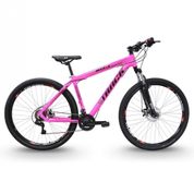 Bicicleta Aro 29 Track Bikes TB TKS Mountain Bike com 21 Marchas e Suspensão Dianteira