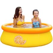 Piscina Inflável Jilong Laranja 3D - 570 Litros
