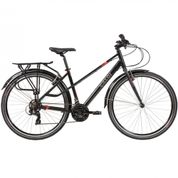 Bicicleta Caloi Urbam 2021 com Bagageiro, Aro 700, Quadro Alumínio 18, Freio V-Brake, 21 Marchas