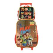 KIT MOCHILA COM RODINHA TOY STORY - LUXCEL