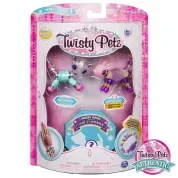 Twisty Petz Pulseira Surpresa Glitzy Panda e Fluffles Bunny