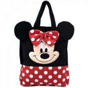 Bolsa Pelúcia Rosto Minnie: Disney